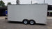 8.5' x 18' White Concession Food Trailer