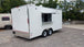 8.5' x 18' White Concession Food Trailer