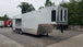 8.5' x 35' White Gooseneck Concession Food Trailer With Appliances