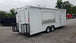 8.5' x 24' White Concession Food Trailer With Appliances