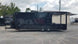 Black on Black 8.5 x 25 Concession Food Trailer