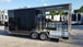 8.5' x 20' Black BBQ Concession Food Trailer