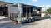 8.5' x 20' Black BBQ Concession Food Trailer