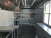 Black on Black 8.5x30 Porch Style Concession Food Trailer