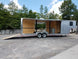 Silver Frost 8.5' X 36' Gooseneck Custom Enclosed Trailer - SLE Equipment - 25
