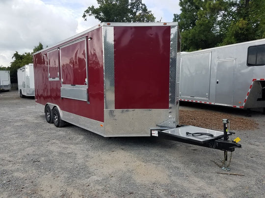 8.5 x 20 Brandy Wine Concession Food Trailer