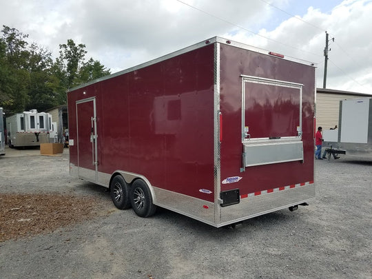 8.5 x 20 Brandy Wine Concession Food Trailer