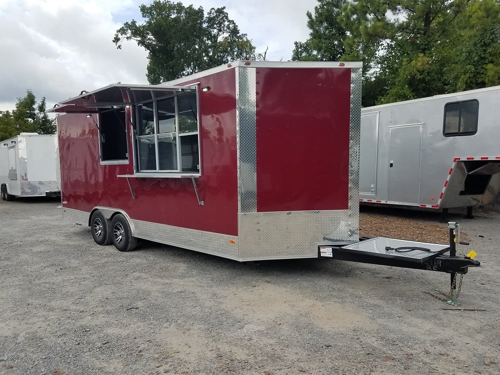 8.5 x 20 Brandy Wine Concession Food Trailer