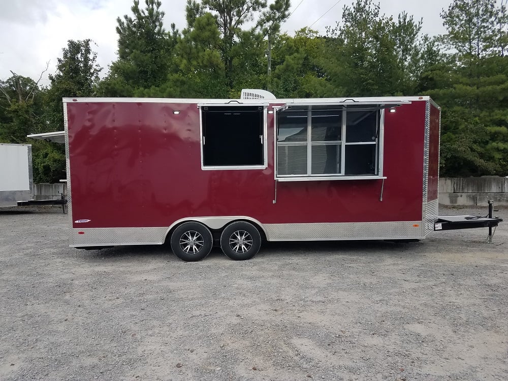 8.5 x 20 Brandy Wine Concession Food Trailer