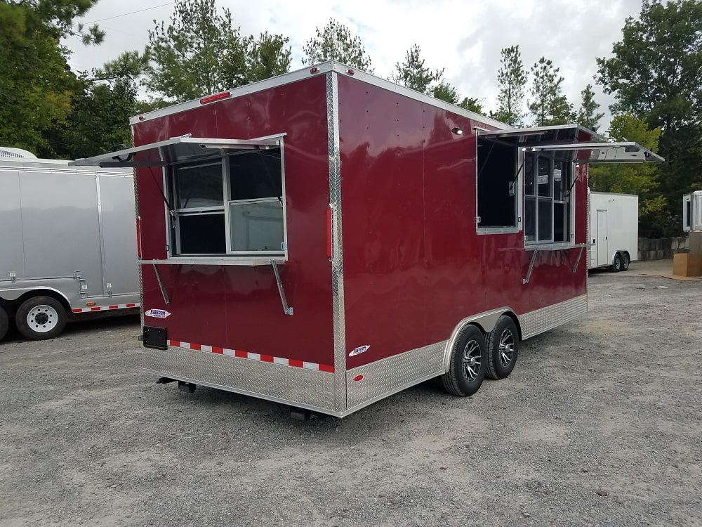 8.5 x 20 Brandy Wine Concession Food Trailer