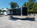 8.5' x 24' Porch Style Black Concession Food Trailer