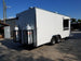 White 8.5x20 Custom Concession Food Trailer