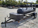 Smoker Trailer Double Sided 330gal Wood / Charcoal