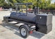 Smoker Trailer Double Sided 330gal Wood / Charcoal