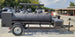 Smoker Trailer Double Sided 330gal Wood / Charcoal