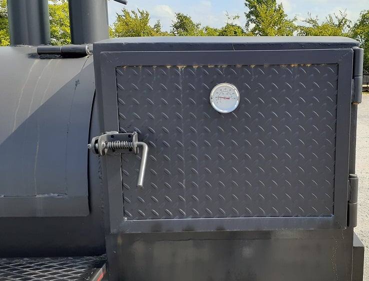 Smoker Trailer Double Sided 330gal Wood / Charcoal