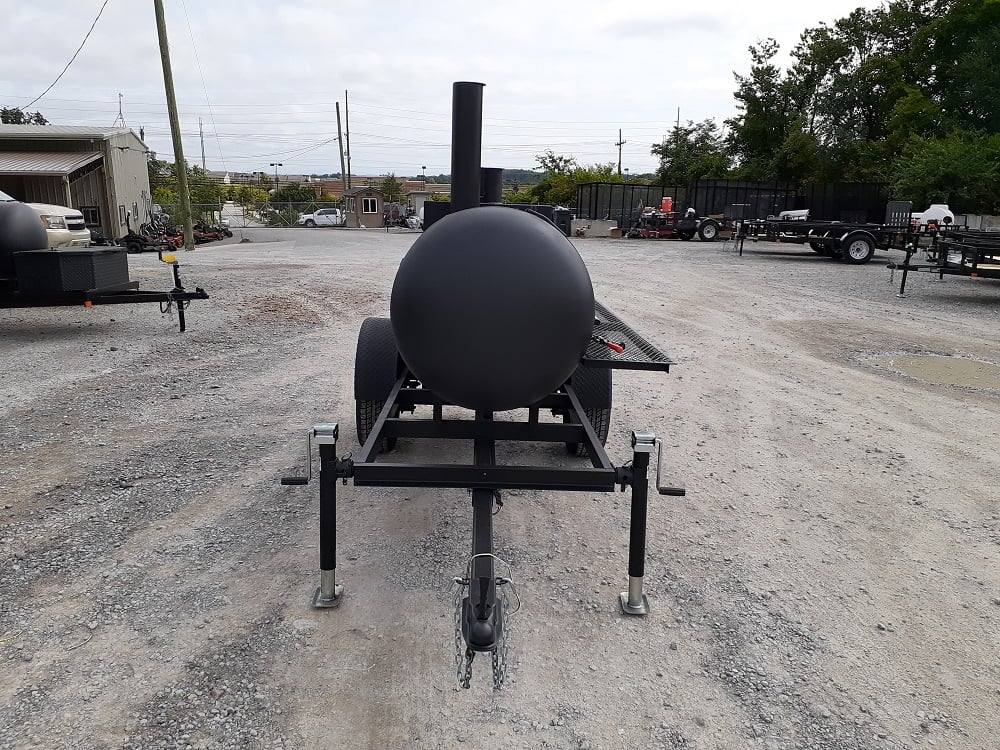 Smoker Trailer Heavy Duty 250 Gal Wood BBQ Cooker