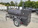 Smoker Trailer Heavy Duty 250 Gal Wood BBQ Cooker