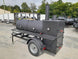 Smoker Trailer Heavy Duty 250 Gal Wood BBQ Cooker