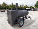 Smoker Trailer Heavy Duty 250 Gal Wood BBQ Cooker