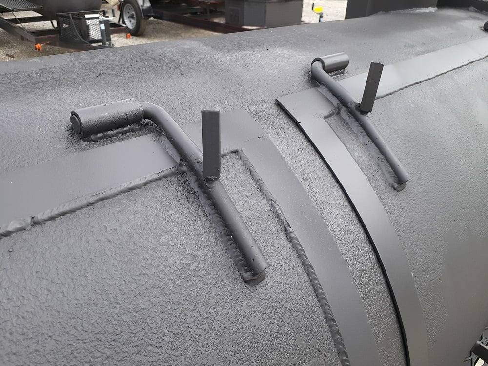 Smoker Trailer Heavy Duty 250 Gal Wood BBQ Cooker