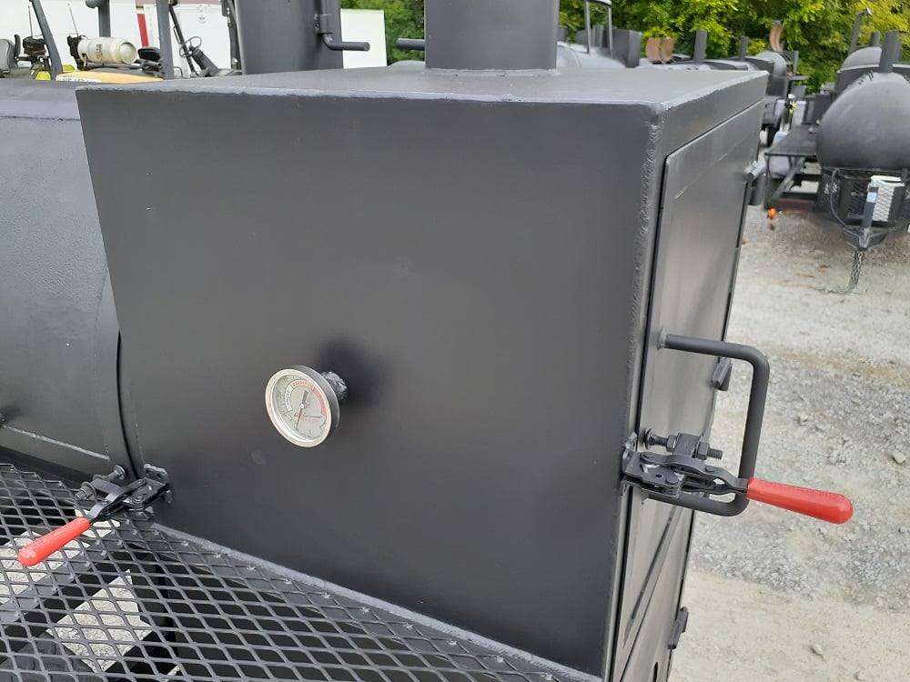Smoker Trailer Heavy Duty 250 Gal Wood BBQ Cooker