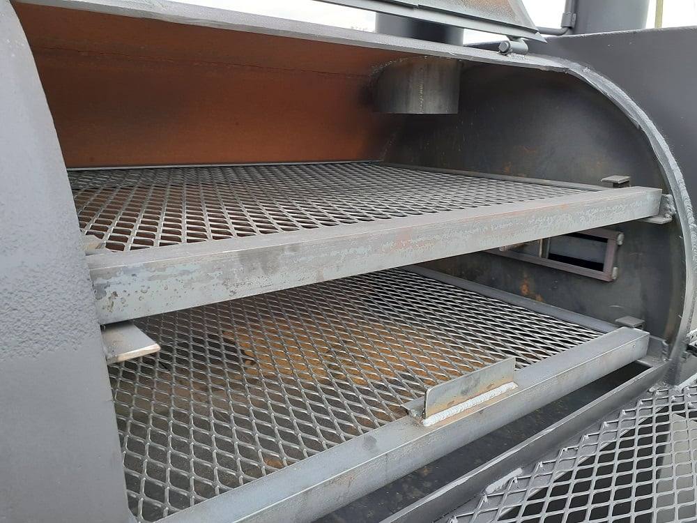 Smoker Trailer Heavy Duty 250 Gal Wood BBQ Cooker