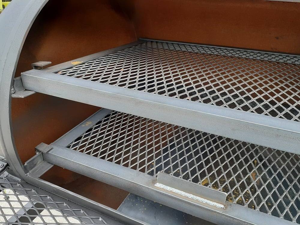 Smoker Trailer Heavy Duty 250 Gal Wood BBQ Cooker