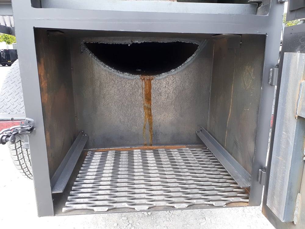 Smoker Trailer Heavy Duty 250 Gal Wood BBQ Cooker