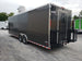 8.5' x 28' Charcoal Grey Concession Food Trailer