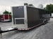 8.5' x 28' Charcoal Grey Concession Food Trailer