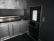 8.5' x 28' Charcoal Grey Concession Food Trailer