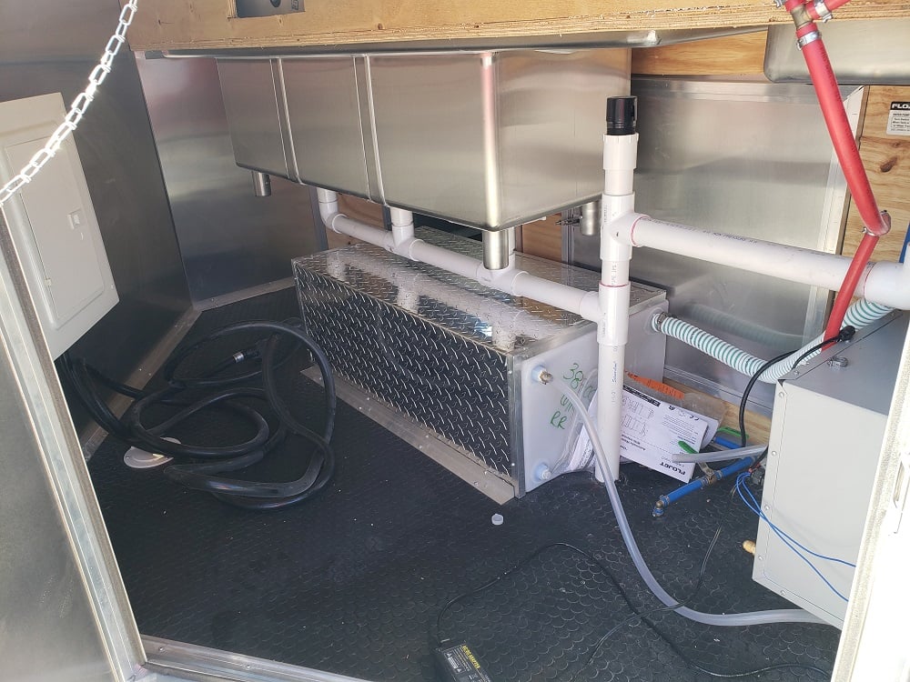 8.5' x 16' White Concession Food Trailer With Appliances