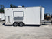 8.5 x 18 White Concession Food Trailer