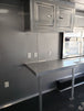 8.5' x 22' Black Porch Style Concession Food Trailer