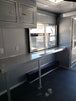 8.5' x 22' Black Porch Style Concession Food Trailer