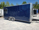 8.5 x 20 Blue Concession Food Trailer