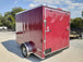 Enclosed Trailer 7' X 10' Brandy Wine Custom Equipment