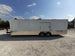 White Custom Enclosed Trailer 8.5' X 26' Car Hauler