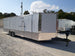 White Custom Enclosed Trailer 8.5' X 26' Car Hauler