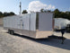 White Custom Enclosed Trailer 8.5' X 26' Car Hauler