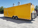 8.5' x 28' Yellow Food Concession Trailer With Appliances