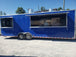 8.5' x 28' Cobalt Blue Catering Concession Food Trailer With Appliances