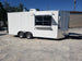 8.5' x 18' White Concession Food Trailer with Appliance