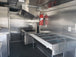 8.5' x 18' White Concession Food Trailer with Appliance