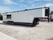 8.5' x 40' White Gooseneck Concession Food Trailer