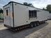 8.5' x 40' White Gooseneck Concession Food Trailer