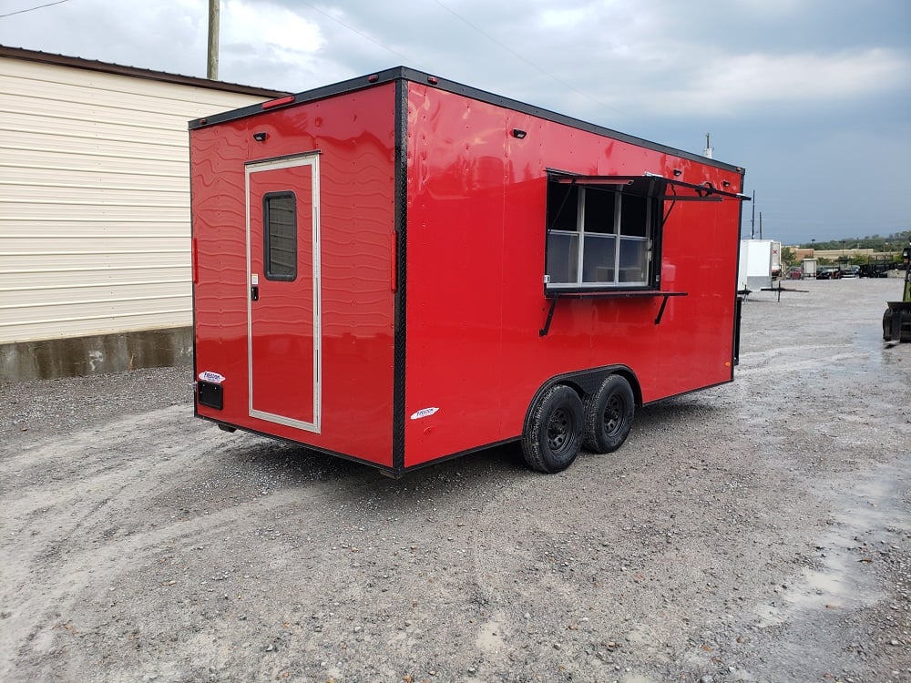 8.5 x 18 Concession Food Trailer