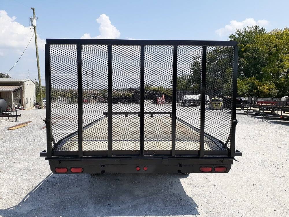 Equipment Trailer 8.5' X 16' Tall Gate Heavy Duty Deck Over