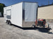 8.5' x 18' White Concession Food Trailer With Appliances